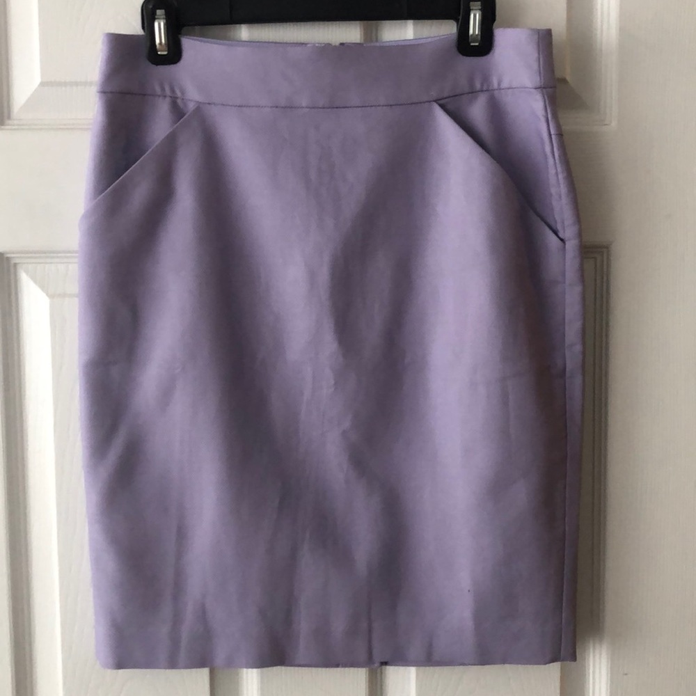 J. Crew Purple Skirt